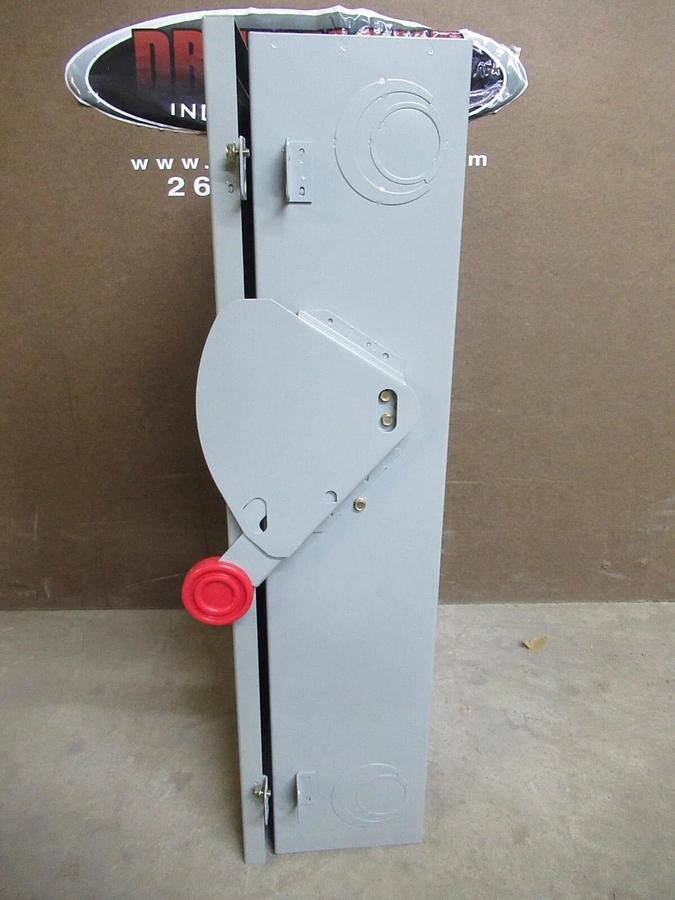 NIB EATON 200 AMP HEAVY DUTY SAFETY SWITCH DH364UGK2 TYPE 1 3-POLE 150 HP 600 V