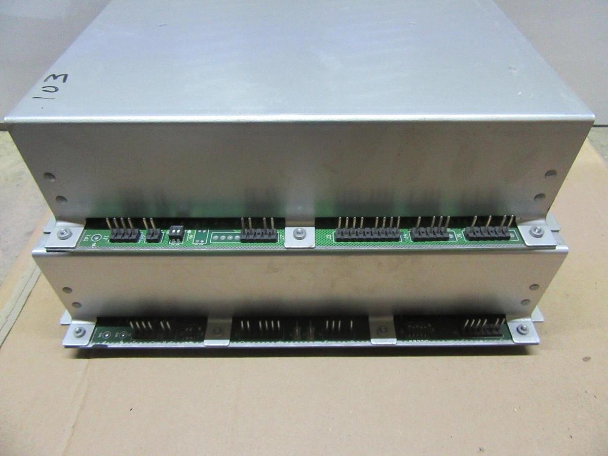 Used TRANE CHILLER CONTROL MODULE X13650361-01 REV. E W/ X13650361-01 REV. F