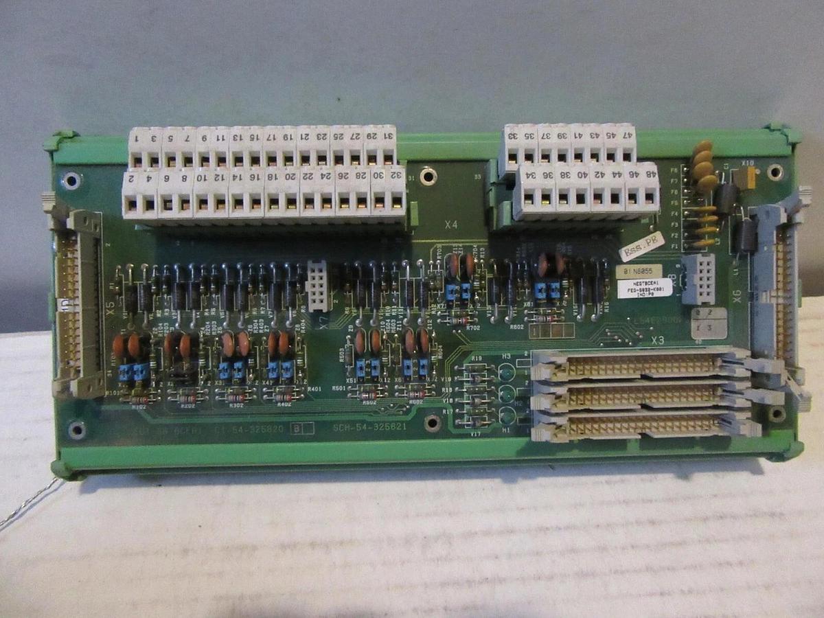 Used GE / WOODWARD / ALSTOM CI-54-325820 REV B CIRCUIT BOARD MODULE SCH-54-325821