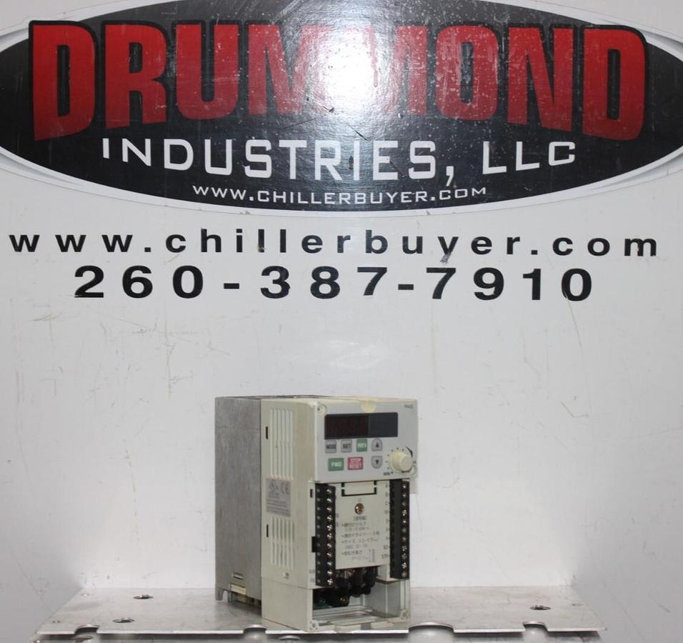 Used MITSUBISHI FREQUENCY INVERTER FR-E520-0.75K 0.75 KW 8.2 AMP 240 VOLT 3-PHASE