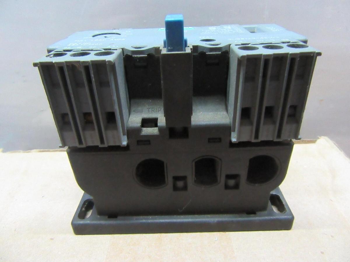 Used SIEMENS ELECTRONIC OVERLOAD RELAY PROTECTION ESP200 48ATE3S00 10-40 AMP