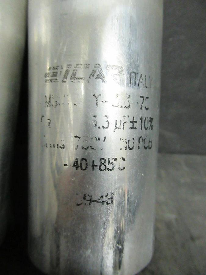 Used (1) ICAR MSR25-Y-3.3-75 CAPACITOR 750 VAC MAX 3.3 uF NO PCBs SINGLE POLE