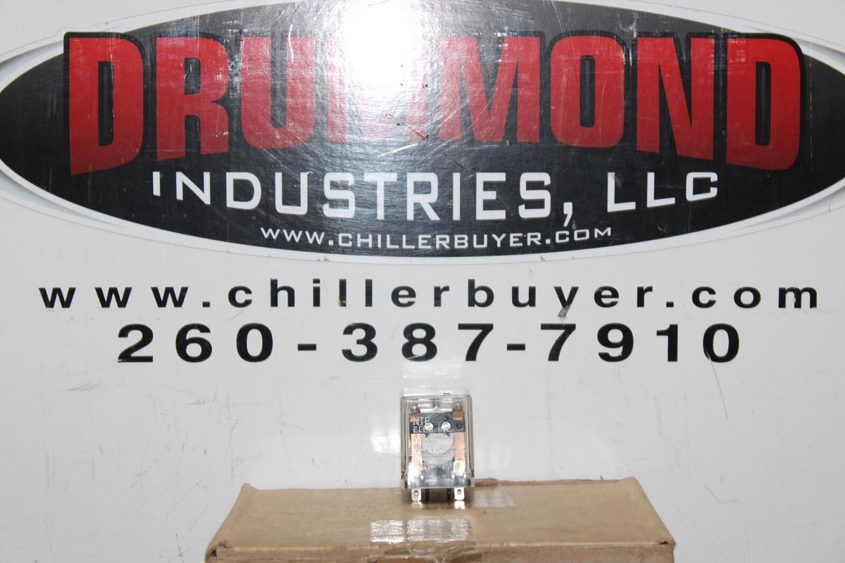 Used LOT OF 2 NTE ELECTRIC RELAY R10-11A10-120 240 VAC 10 AMP **WARRANTY**