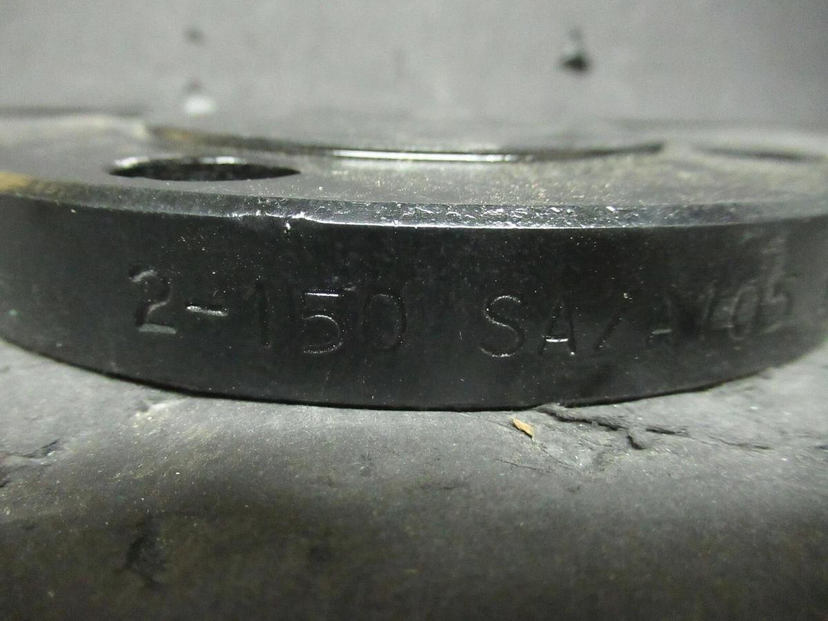 FLANGE 2 INCH BLANK 6 INCH OVERALL DIAMETER 4 BOLT 150 PSI