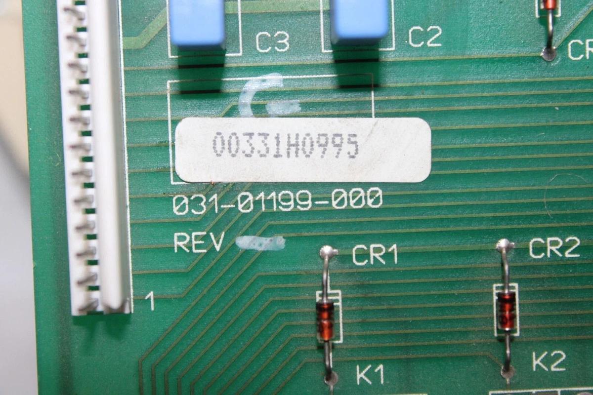 Used YORK CHILLER CONTROL CIRCUIT BOARD 031-01199-000 **WARRANTY INCLUDED