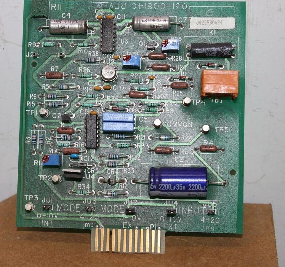 Used YORK VSD STARTER BOARD 031-00814C REV. G **WARRANTY INCLUDED**