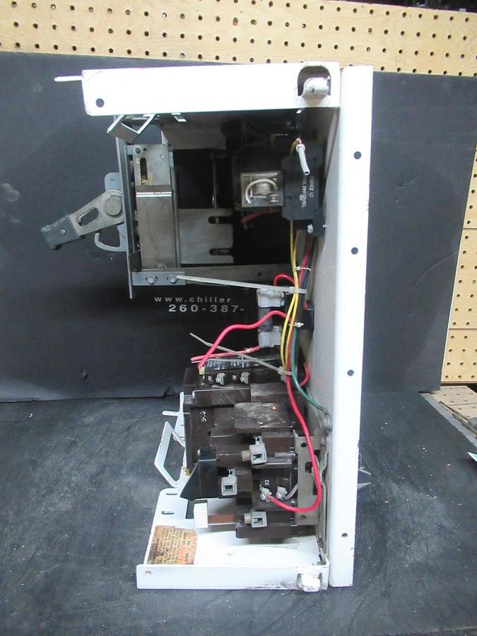 Used CUTLER HAMMER MOTOR STARTER CONTROL 17" W/ A10DN0 NEMA SIZE 2 30 AMP 600 VAC