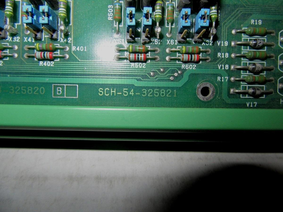 Used GE / WOODWARD / ALSTOM CI-54-325820 REV B CIRCUIT BOARD MODULE SCH-54-325821