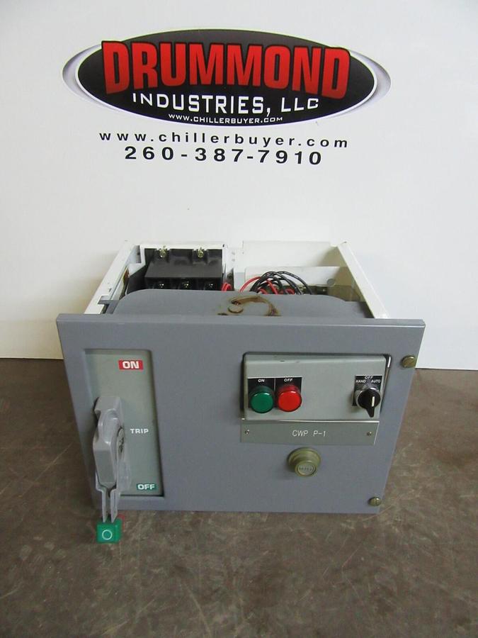 Used SQUARE D MODEL 6 MCC BUCKET NEMA SIZE 1 15 AMP 12" FA100-3MC6 W/ 8536SCO3S