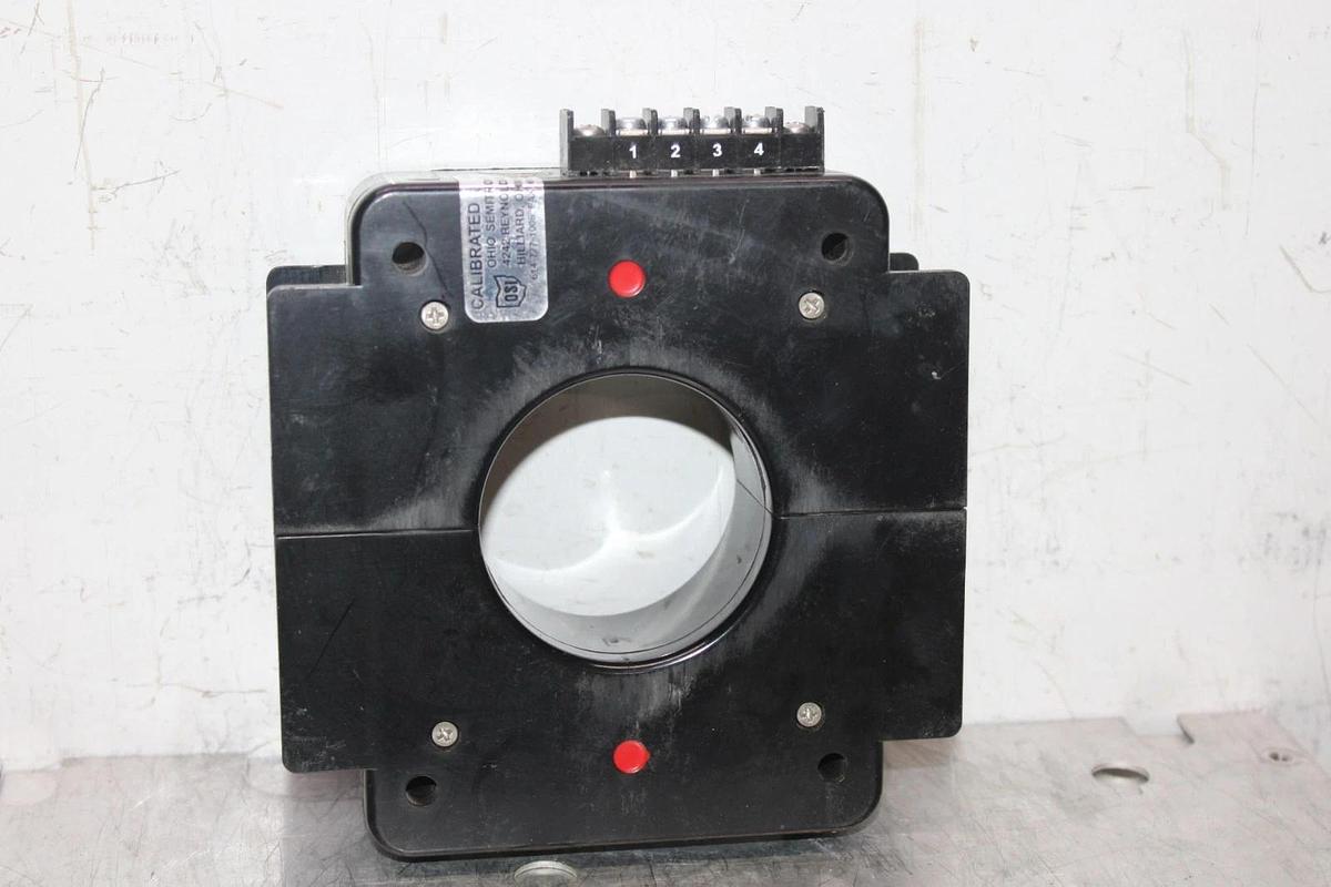 Used OHIO SEMITRONICS CURRENT TRANSDUCER CTG-601FSY60 600 VAC 400 HZ *WARRANTY*