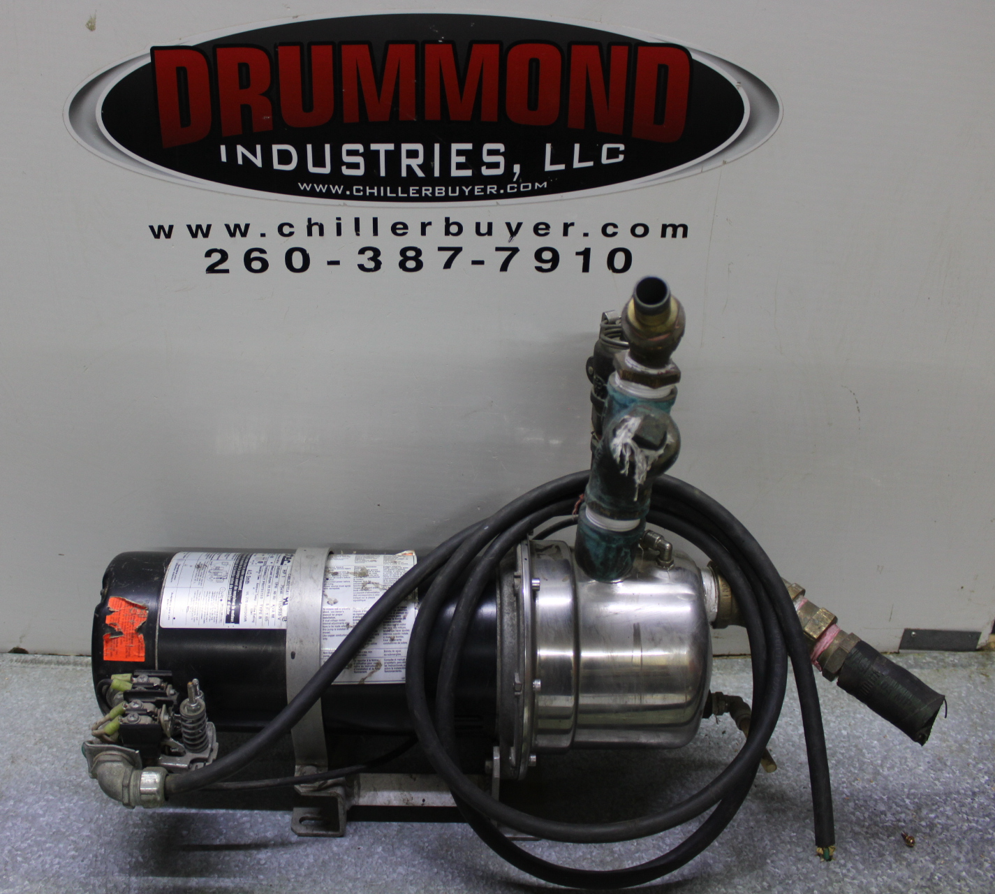 Used ARMSTRONG WEG W22 DUAL ARM CENTRIFUGAL PUMP 230/460V 5.5 kW 213JM 751169-381