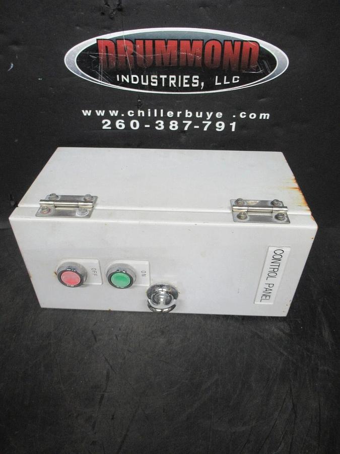 Used ENCLOSED TELEMECANIQUE STARTER LC1D1206 W/ OVERLOAD RELAY LR2-D1307 25 AMP 600 V