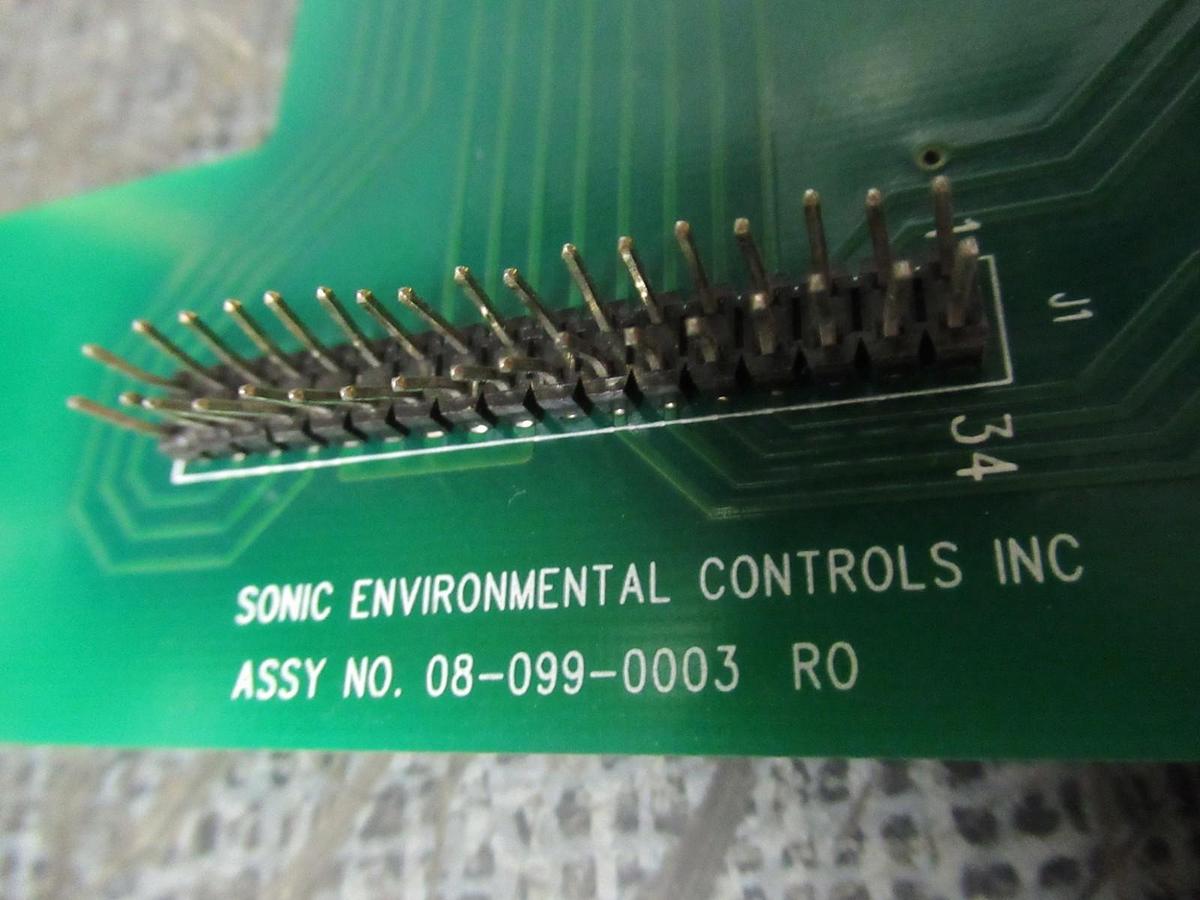 Used SONIC ENVIRONMENTAL HMI DISPLAY BOARD 08-099-0003 **WARRANTY INCLUDED**