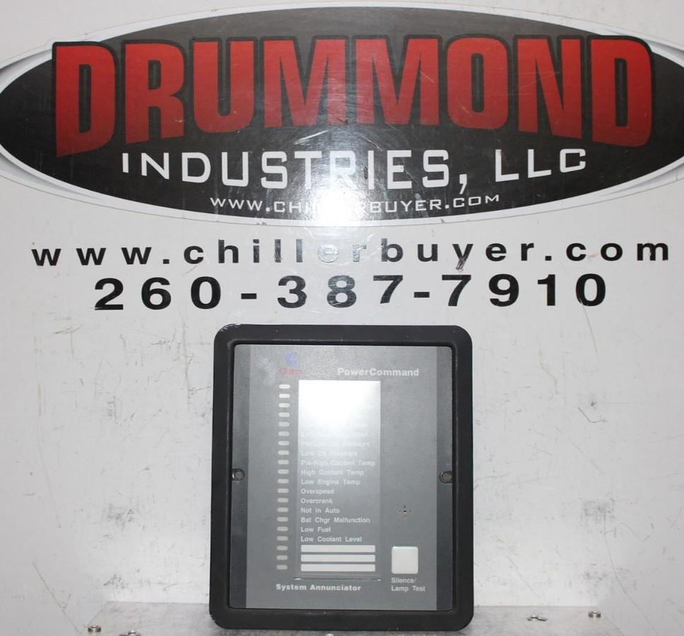 Used ONAN CUMMINS POWER COMMAND ANNUNCIATOR 300-4508 24 VDC 5 WATT