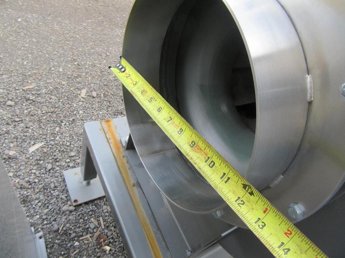 Used 5 HP 12" NEW YORK BLOWER GENERAL PURPOSE FAN 123 ACF 208 - 230/460 VAC 3 PH 3450