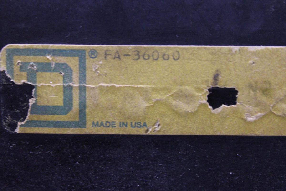 Used SQUARE D I-LINE CIRCUIT BREAKER FA34090 90 AMP 480 VAC 3-POLE