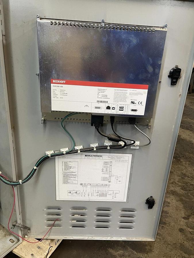 Used MAGLEV MULTISTACK CHILLER CONTROL PANELS MS5082FC1F4W4H1AA88FF-R134A 460V 77A