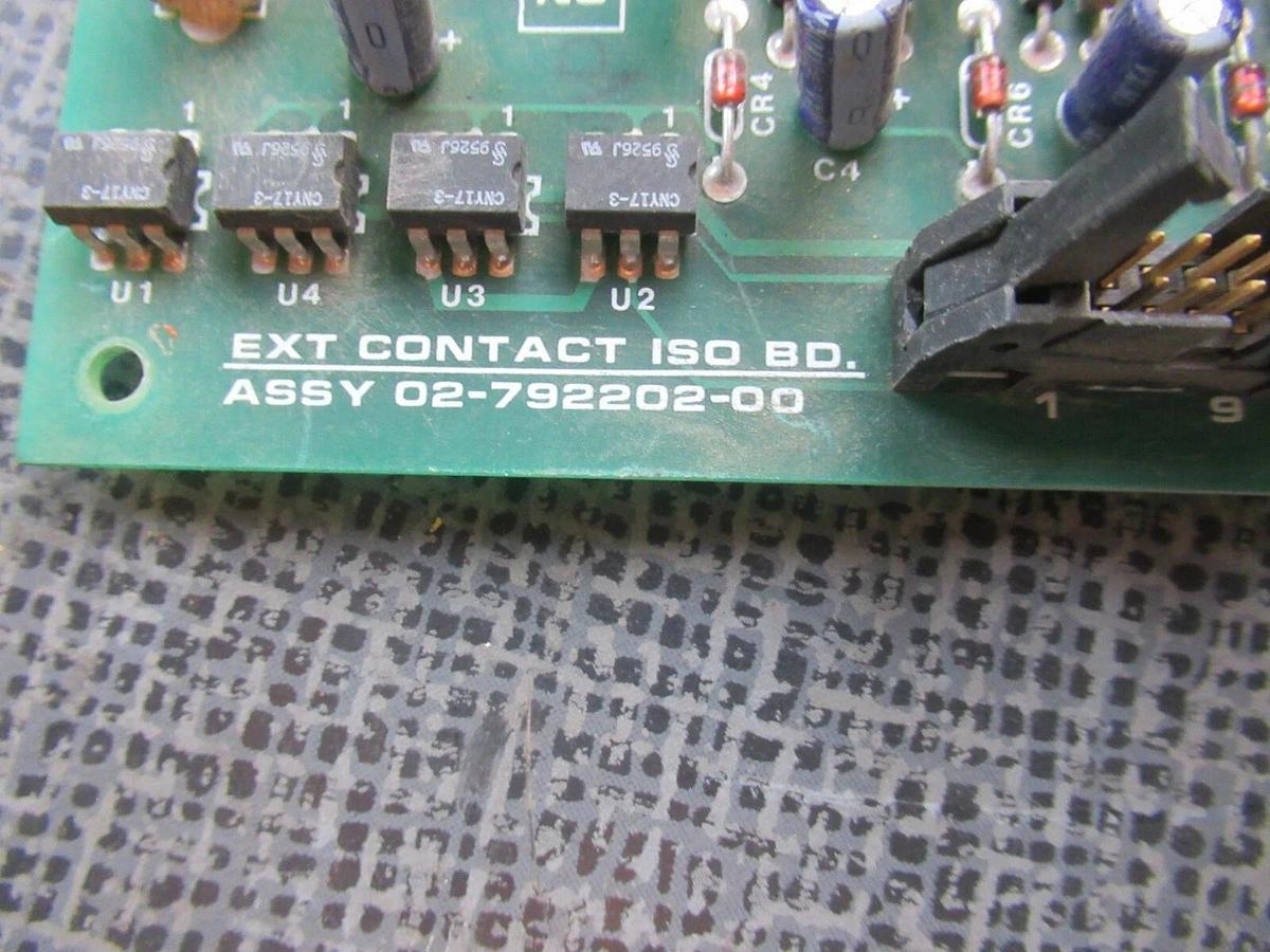 Used LIEBERT EXT CONTACT ISO CIRCUIT BOARD 02-792202-00 **WARRANTY INCLUDED**