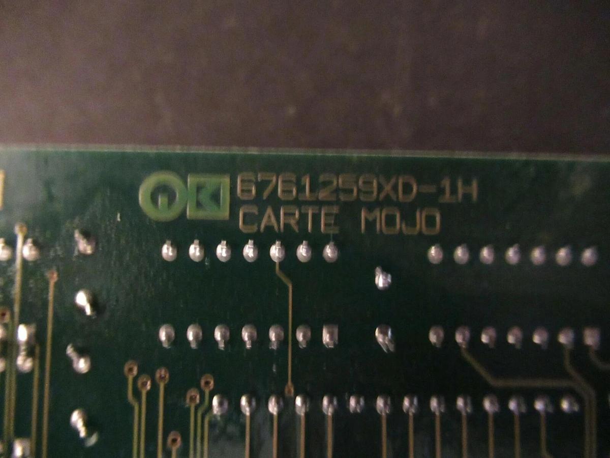 Used MGE CARTE MOJO CIRCUIT BOARD 6761259XD-1H **WARRANTY INCLUDED**