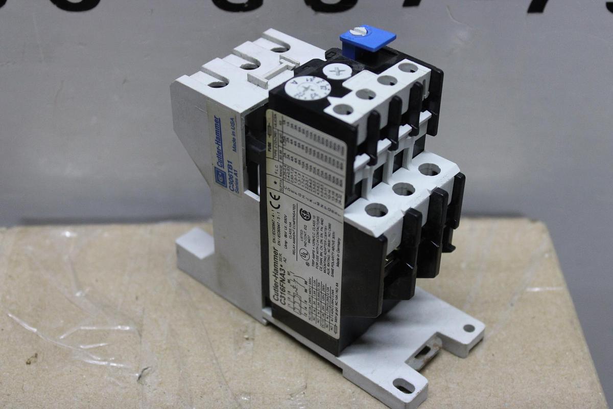 Used CUTLER HAMMER OVERLOAD RELAY C316FNA3* SER. A2