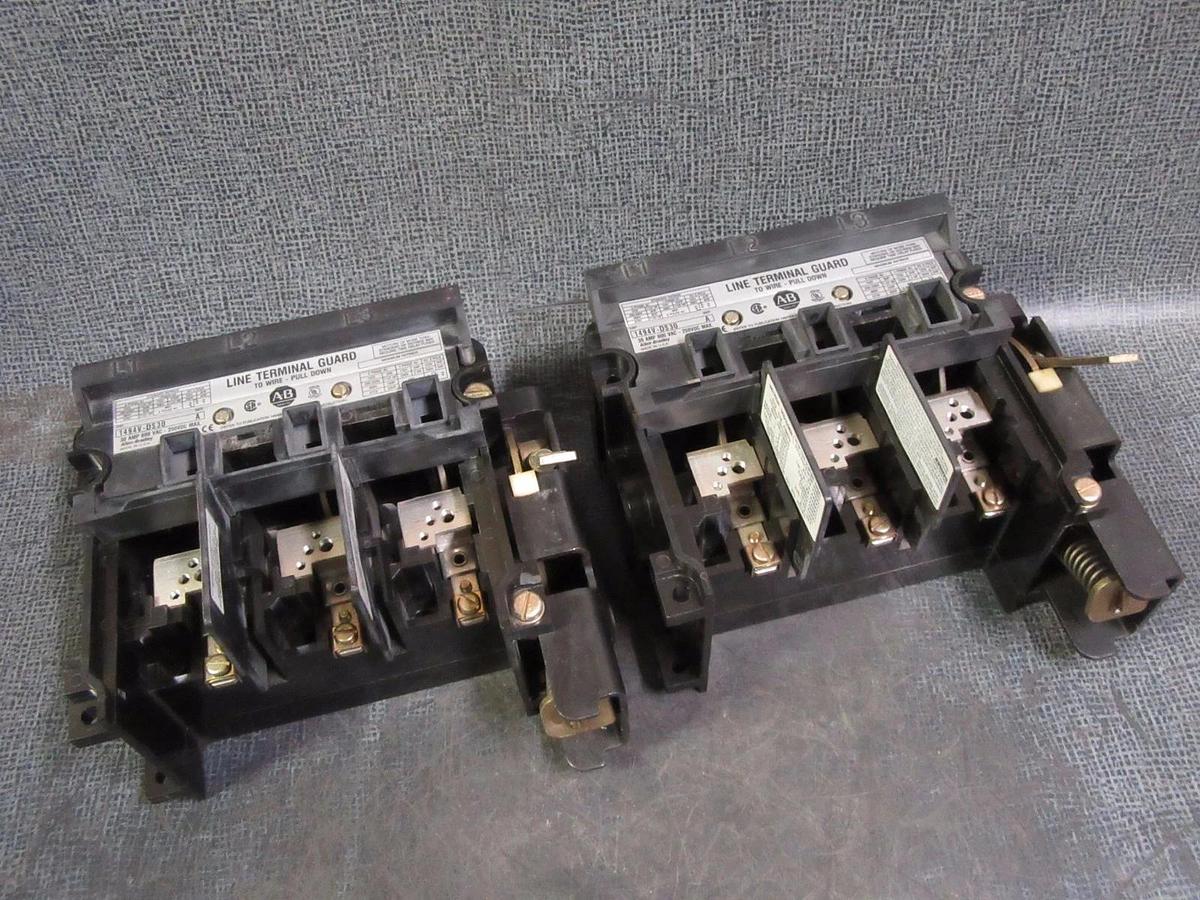 Used (1) ALLEN BRADLEY DISCONNECT SWITCH 1494V-DS30 30 AMP 600 VOLT 1494V-DS30