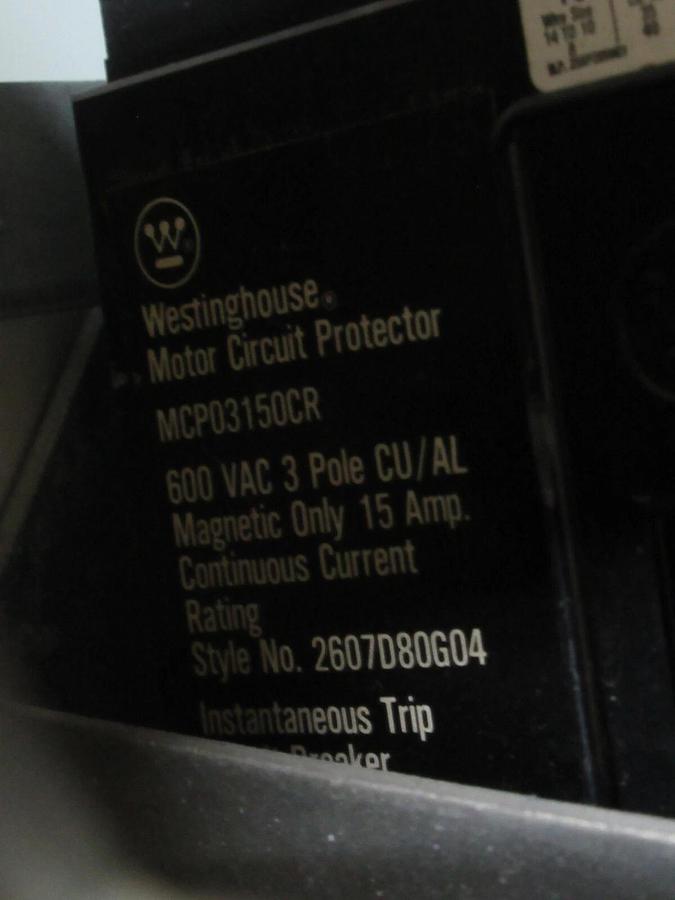 Used CUTLER HAMMER MOTOR STARTER CONTROL MODEL: 2100 12" W/ A200M1CACP NEMA SIZE 1