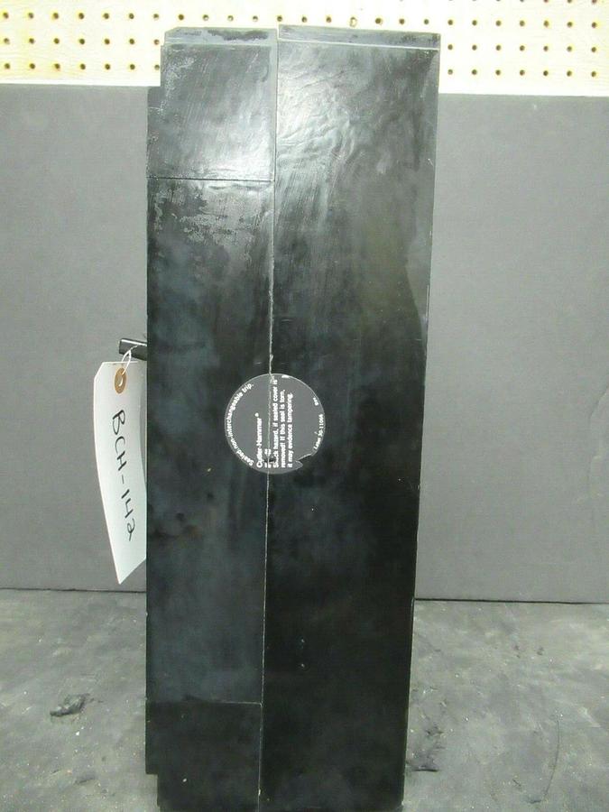 Used CUTLER HAMMER MOLDED CASE SWITCH 1200 AMP 600 VAC 3-POLE 3PST *WARRANTY*