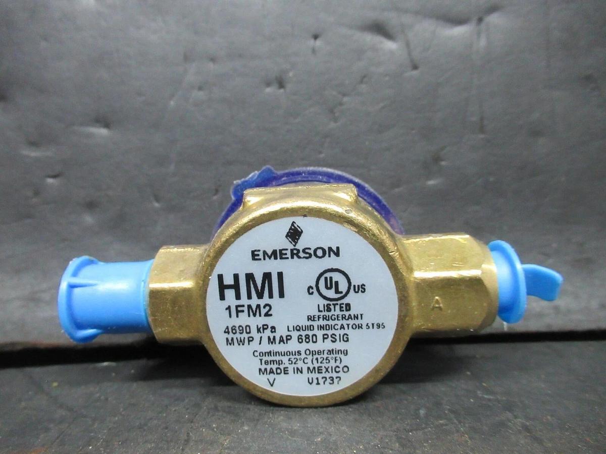 NEW SURPLUS EMERSON LIQUID/MOISTURE INDICATOR 065396 94342 1/4" X 1/4"