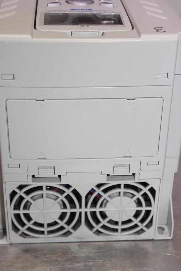 Used LS ELECTRIC VARIABLE SPEED DRIVE LSLV0075H100-4COFN(PLUS) 480V 17.5A 3-PHASE