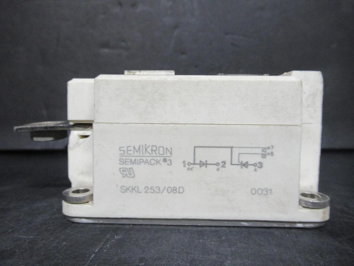 Used SEMIKRON SEMIPACK 3 IGBT POWER MODULE SKKL-253/08D 0031 **WARRANTY INCLUDED**