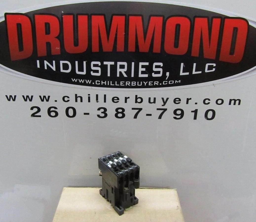 Used ABB CONTACTOR B12-30-10 600 VOLT 21 AMP 10 HP 3-PHASE 3-POLE COIL: 110/120 VOLT