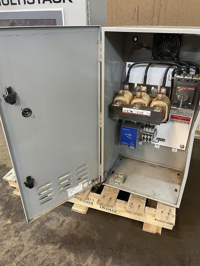 Used MAGLEV MULTISTACK CHILLER CONTROL PANELS MS5082FC1F4W4H1AA88FF-R134A 460V 77A