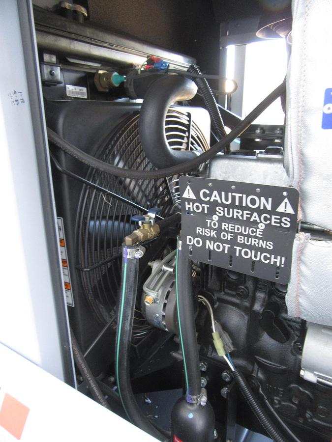 Used 20 KW DIESEL GENERATOR MTU 120/240 V 4LE1 ISUZU SOUND ENCLOSED 96 HRS  VIDEO