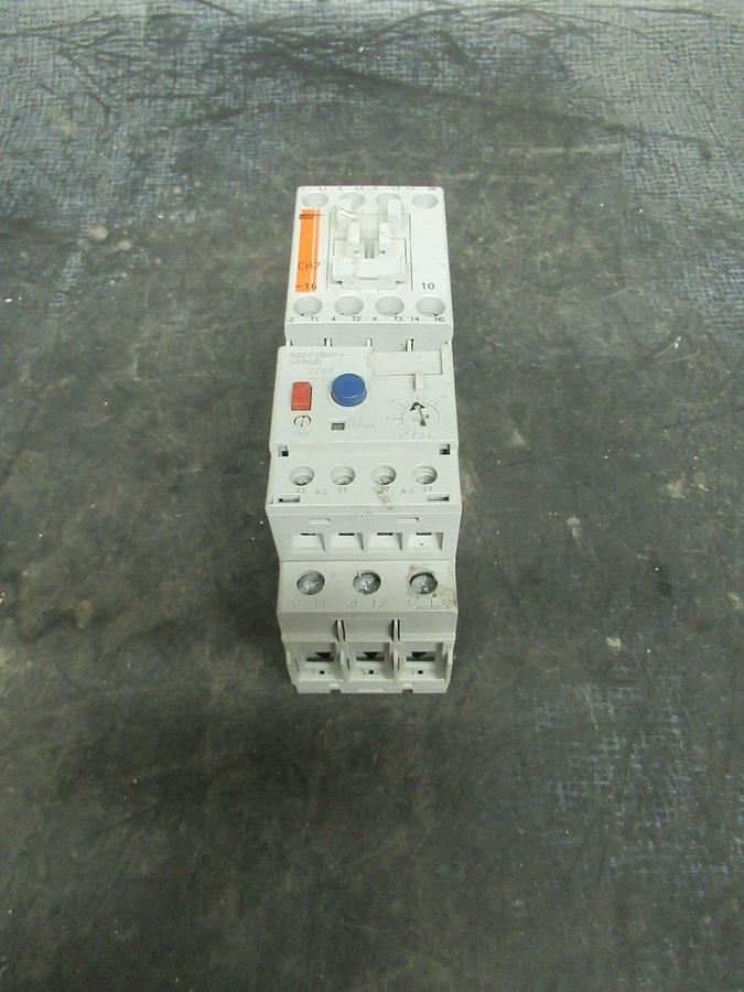 Used SPRECHER + SCHUH CONTACTOR CA7-16-10 30 AMP 600 VAC 3 POLE 15 HP COIL: 120V
