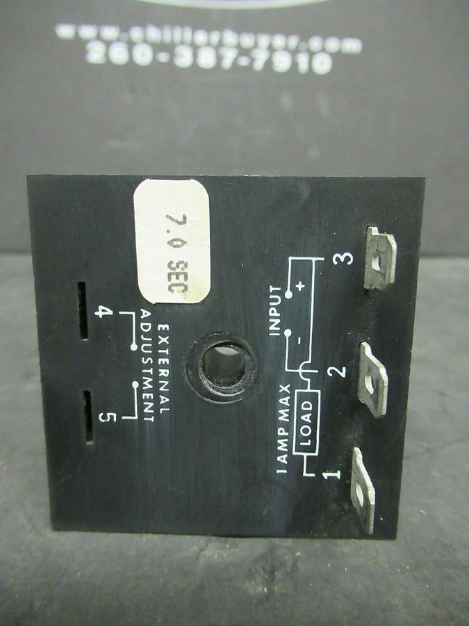 Used SSAC SOLID STATE TIMER TS230A-1114 7 SECOND DELAY 230 VAC 1 AMP
