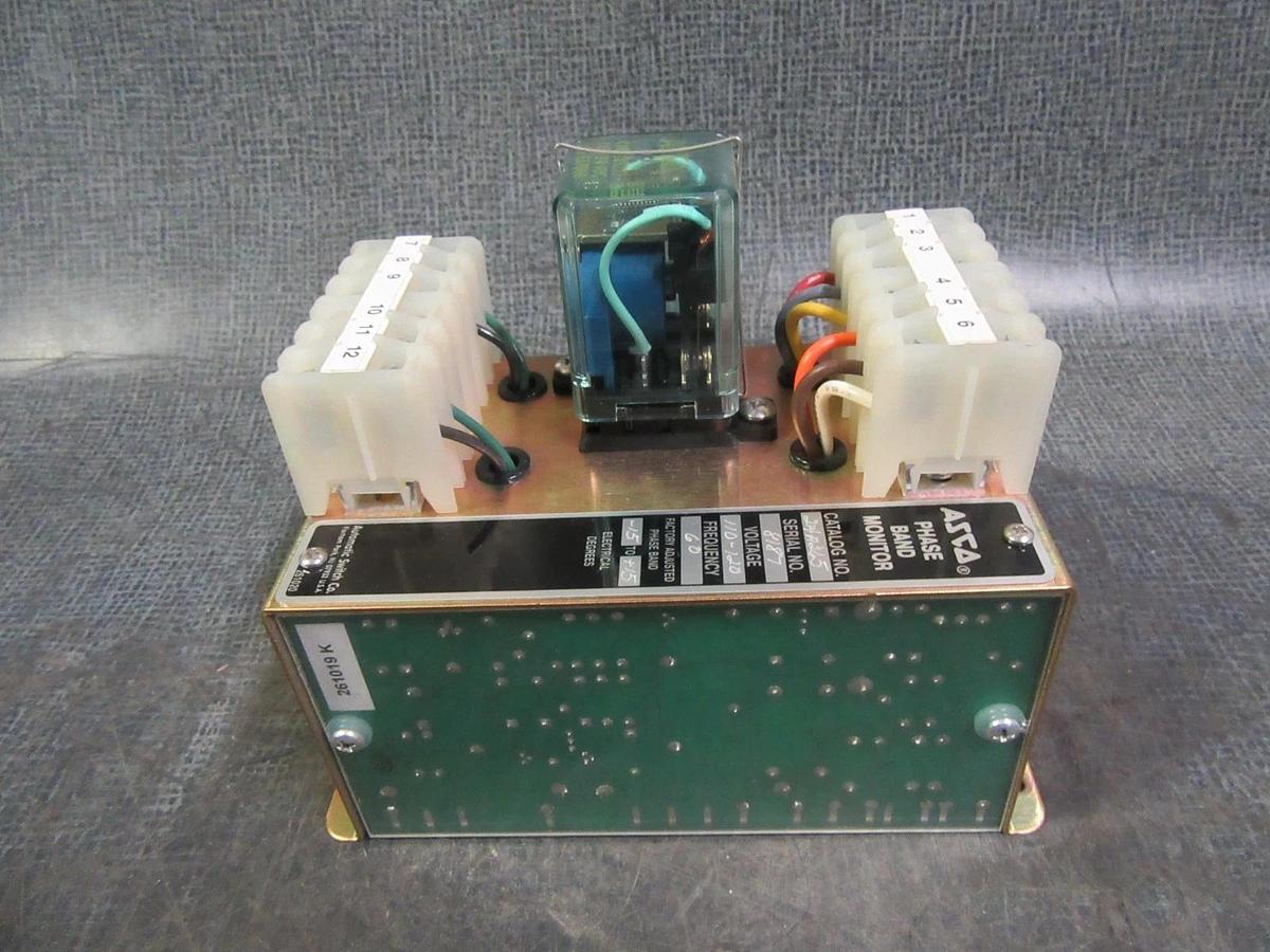 Used ASCO PHASE BAND MONITER 214A265 110-120V 60 HZ ** WARRANTY INCLUDED **