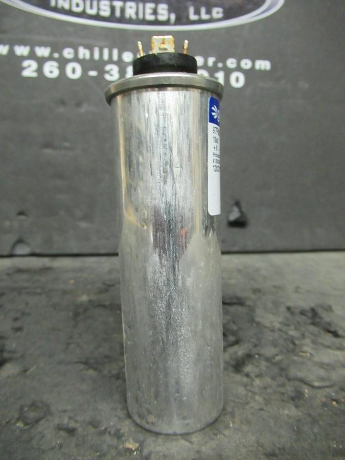 Used GENTEQ NON PCB CAPACITOR 10 uF 97F8059 370 VAC ELECTROLYTIC GENERAL ELECTRIC