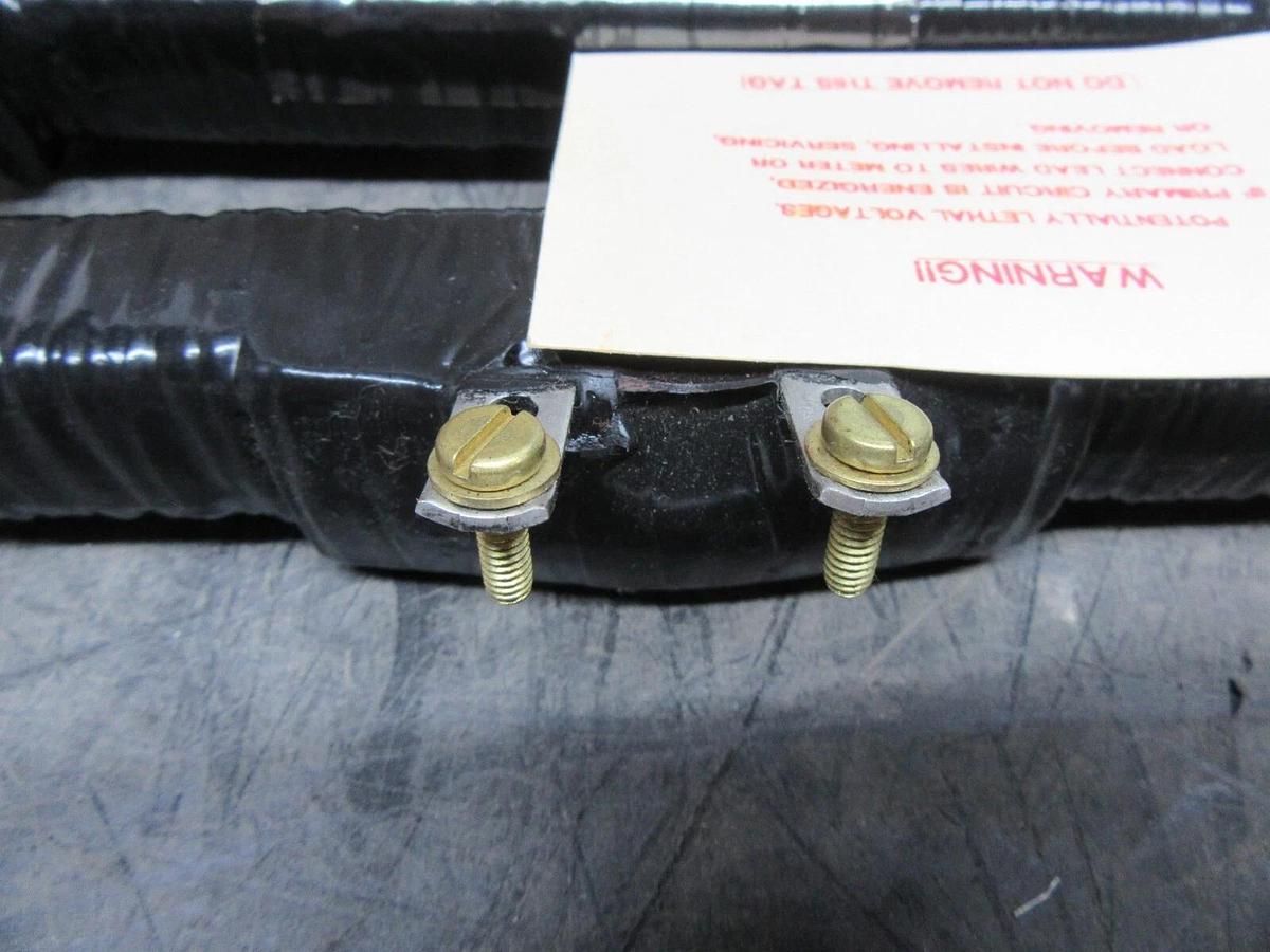 WICC CURRENT TRANSFORMER CT2707-01 1600:0.1 AMP 50-400 HZ **WARRANTY**