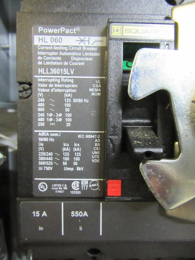 Used SQUARE D M-FLEX VARIABLE SPEED DRIVE MFDFG4VY ATV61HU30N4 5 HP 4 KW 460 VOLT