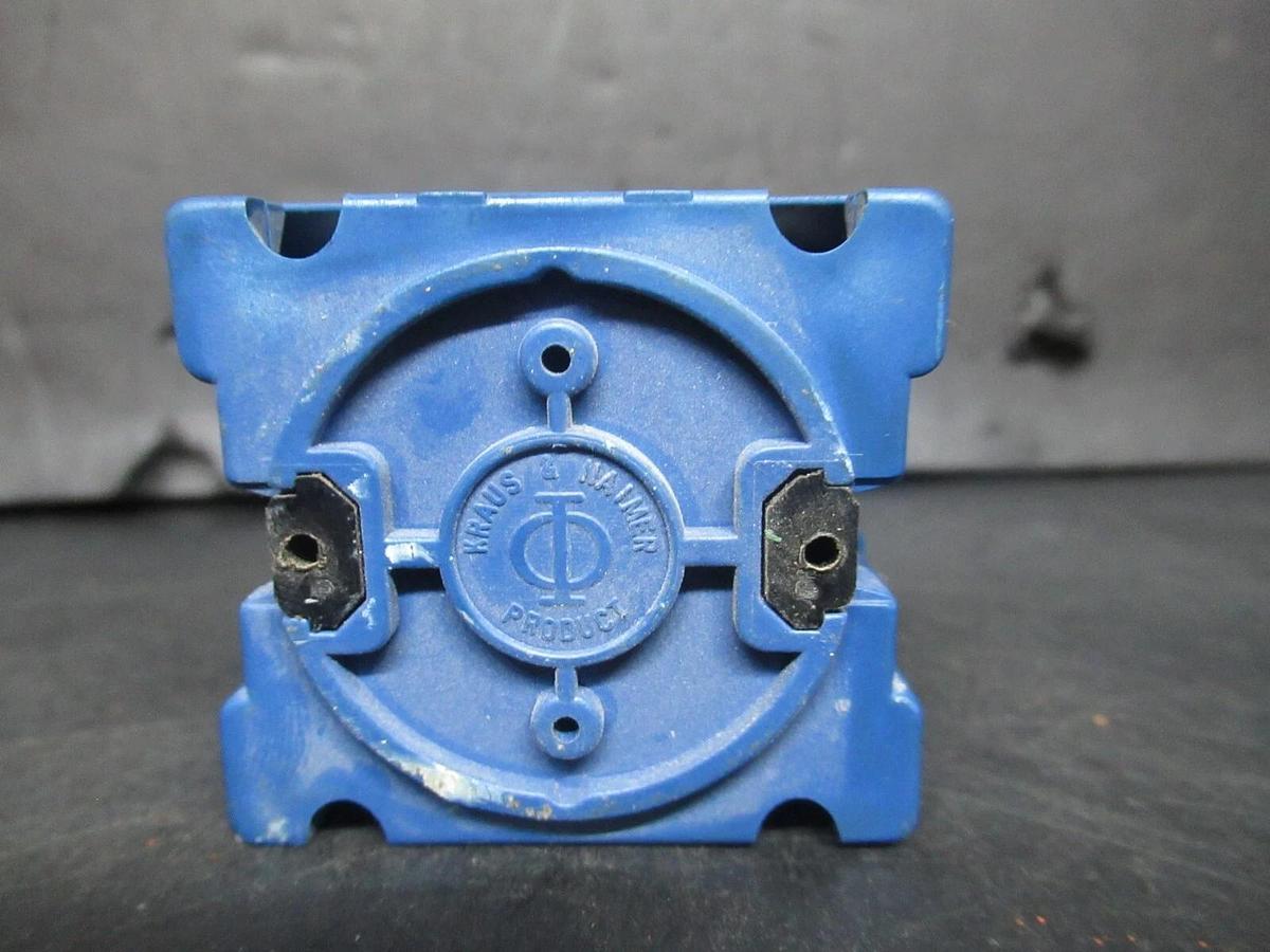 Used KRAUS + NAIMER ROTARY SWITCH CH10 A200 F55694/006-DES 600 VAC 20 AMP 5 HP