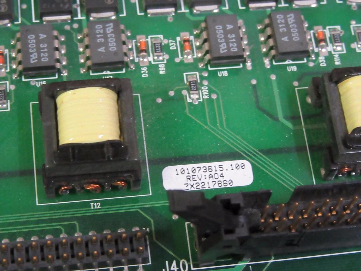 Used EATON POWERWARE LOGIC CONTROL ASSEMBLY MODEL: 101073635-001 & 101073615-100