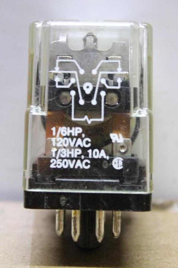 Used POTTER & BRUMFIELD RELAY KRPA-11DG-48 48 VDC 120/240 VAC 10 AMP *WARRANTY*