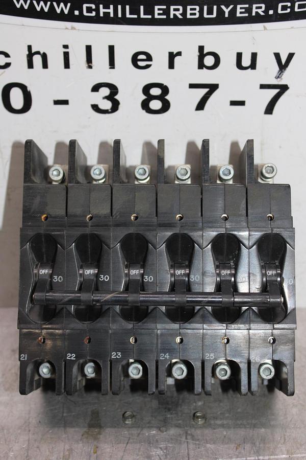 Used CUTLER-HAMMER CIRCUIT BREAKER NB36800PF 700 AMP TRIP 800 AMP FRAME 600 VAC 3-POLE