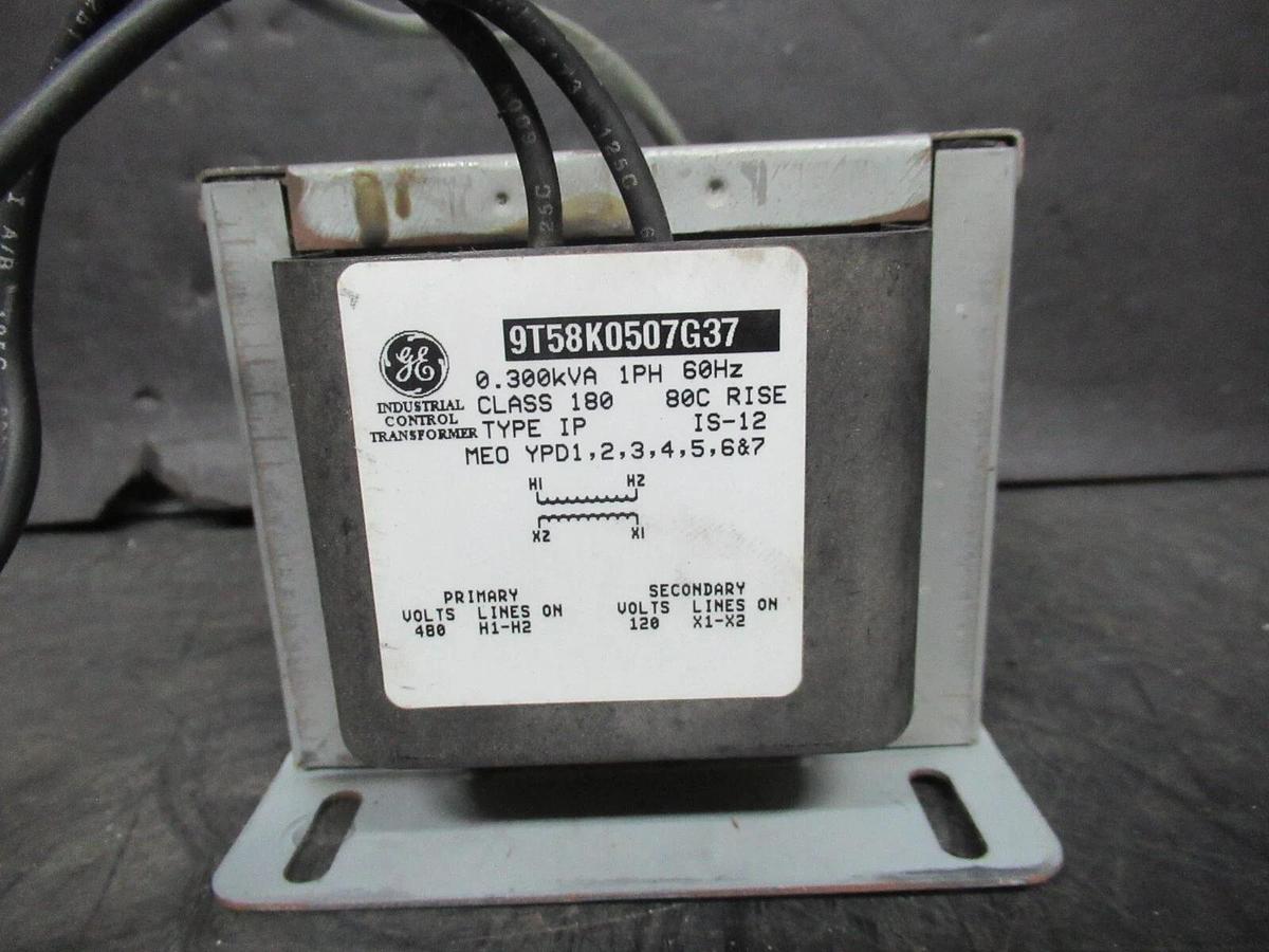 Used GE CONTROL TRANSFORMER 9T58K0507G37 300 VA 60 HZ 1 PHASE **WARRANTY**
