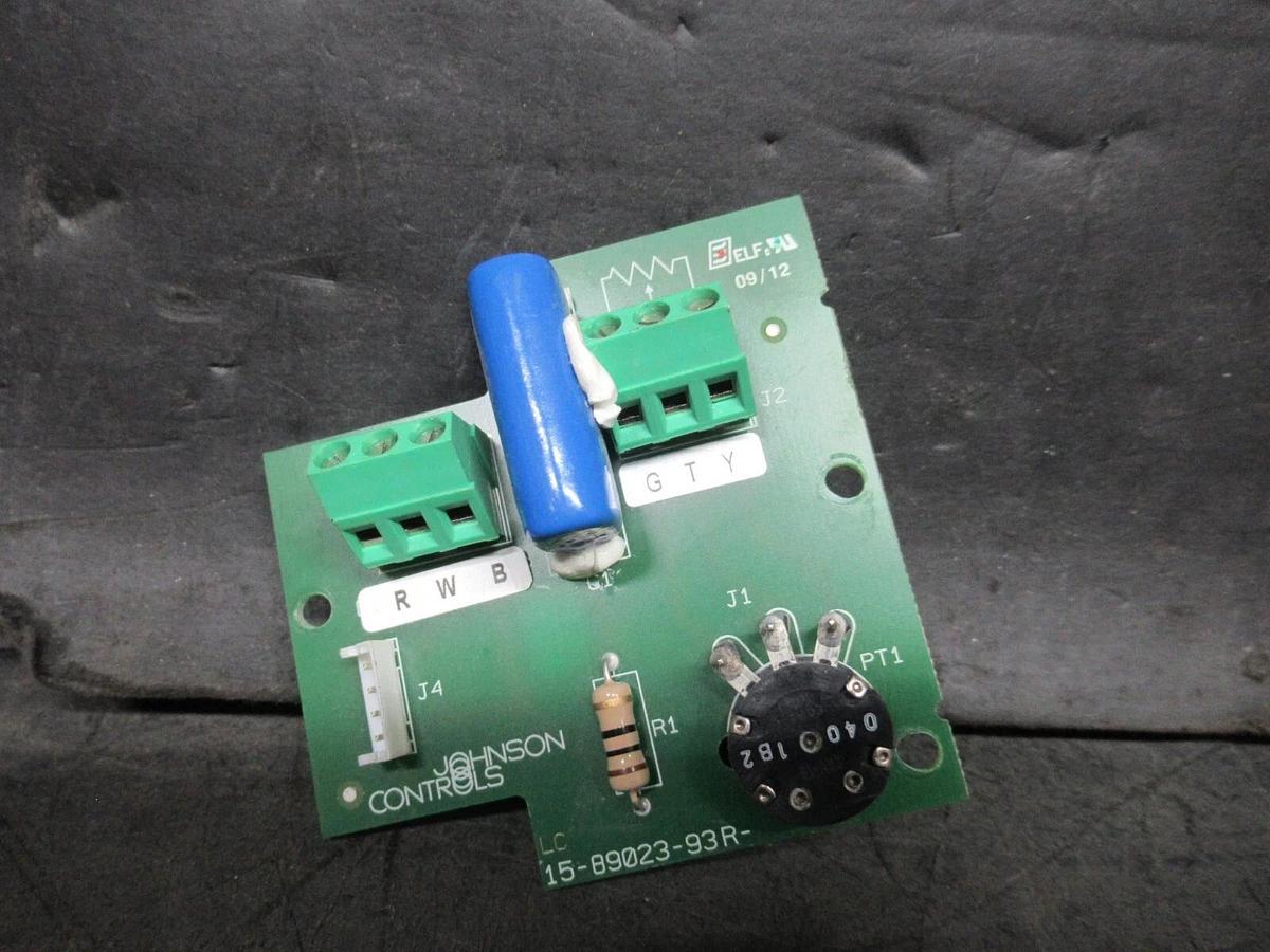 Used JOHNSON CONTROLS CIRCUIT BOARD 15-89023-93R 14-88278-63R1 **WARRANTY**