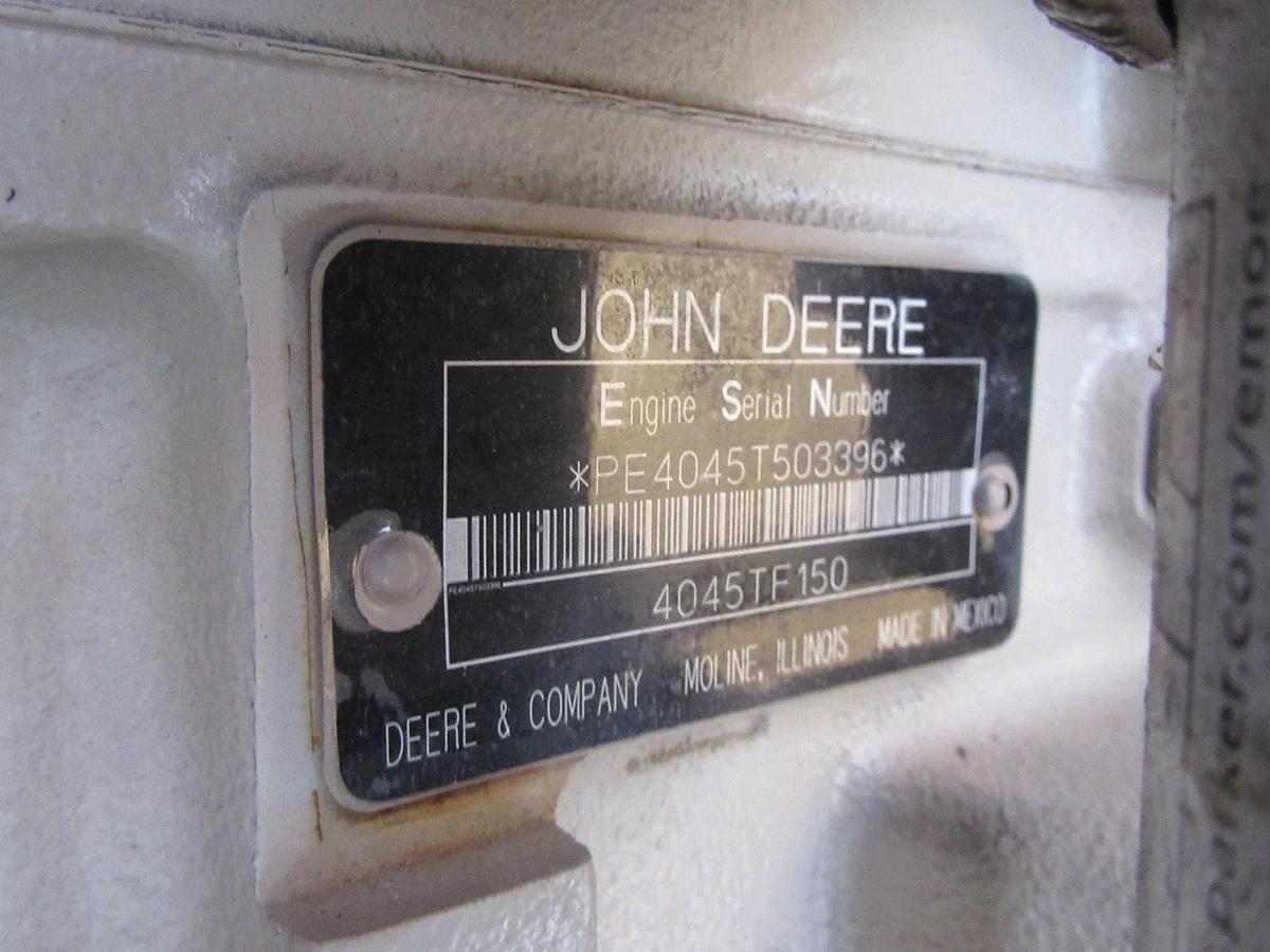 Used 60 KW DIESEL GENERATOR KATOLIGHT 120/240 & 480V JOHN DEERE RENTAL SPEC. TRAILER