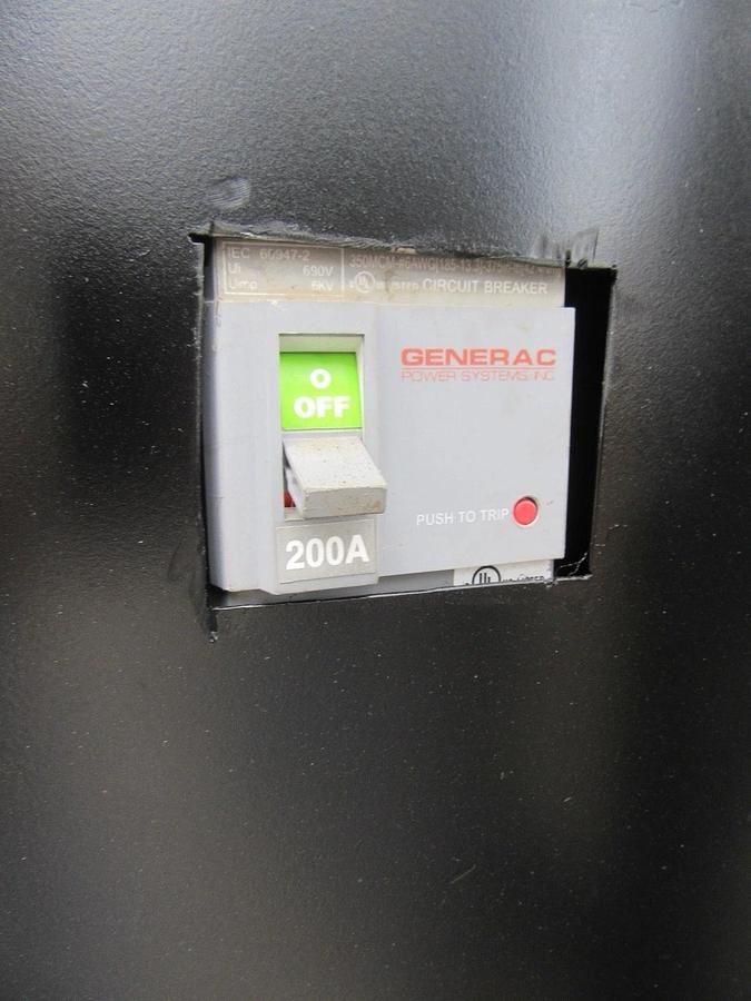 Used 48 KW 50 KW GENERATOR GENERAC NAT GAS LP PROPANE 120/240 V 1 PH 142 HRS WE SHIP