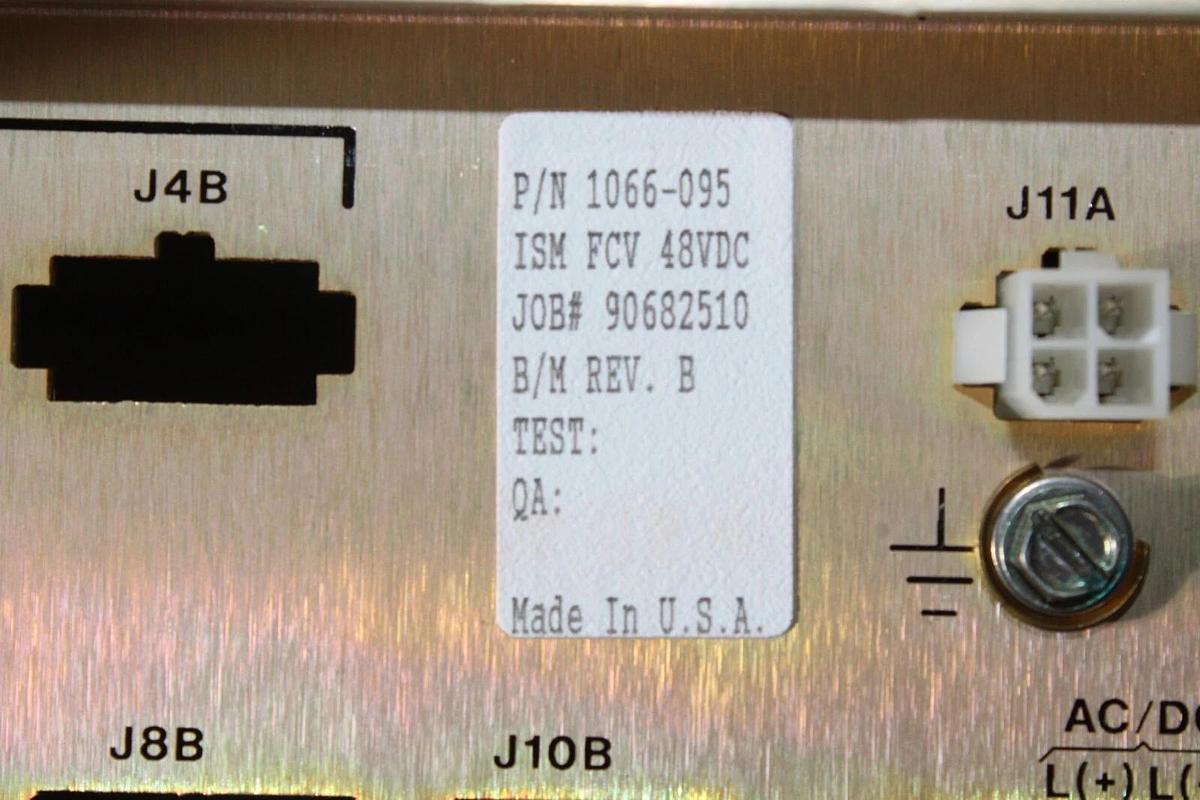 Used RIS FCV POWER SUPPLY ISM-FCV FIELD CONTACT VOLTAGE POWER SUPPLY 48 VDC 100 WATT