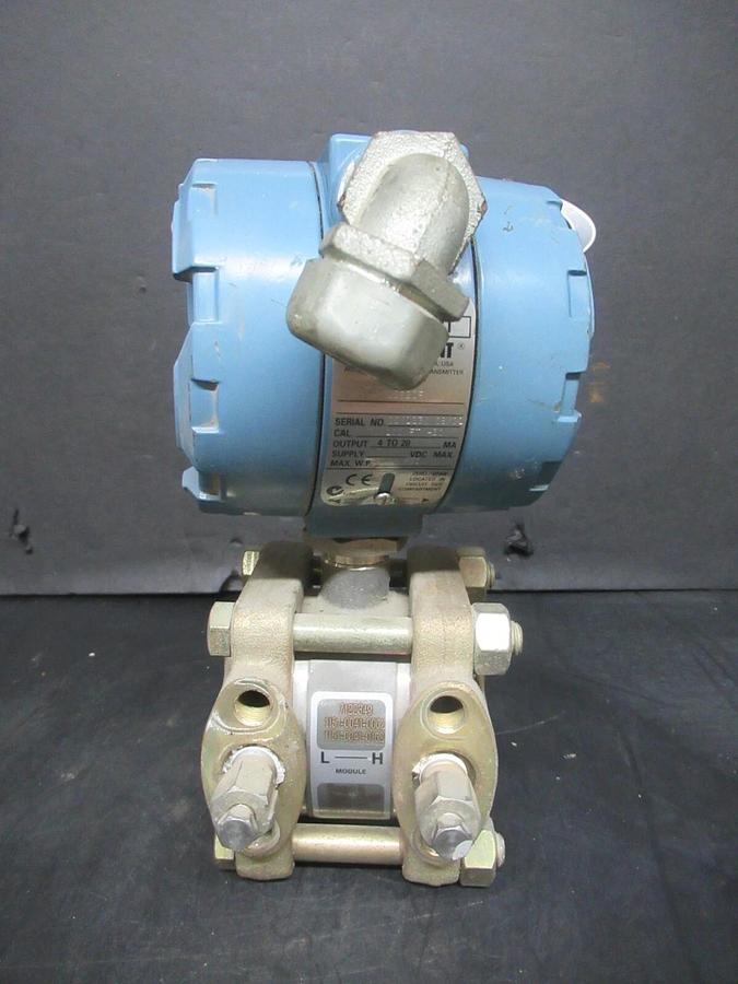 Used ROSEMOUNT ALPHALINE PRESSURE TRANSMITTER 01151DP6S12B2DF W/ SMART TRANSMITTER