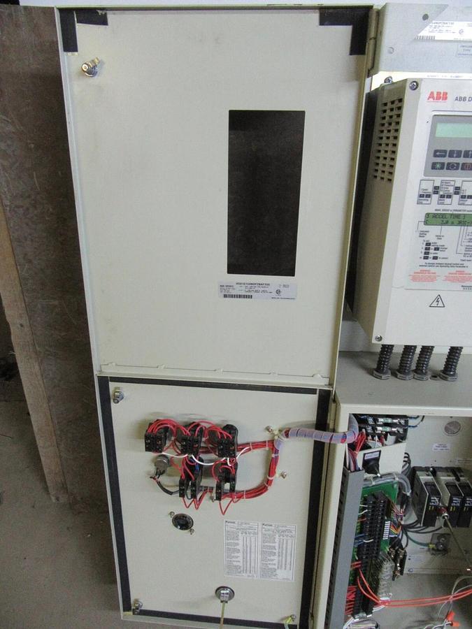 Used ABB VARIABLE SPEED DRIVE H5010154N0P2BAFT00 480 VAC 15 HP 3-PHASE ACH-500